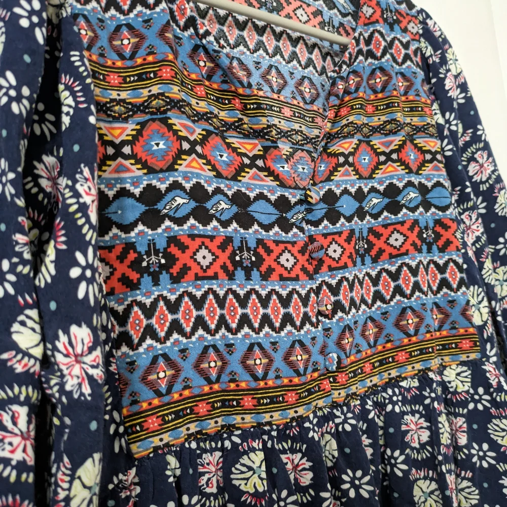 umgee Bohemian Dress Tunic - Picture 3 of 5